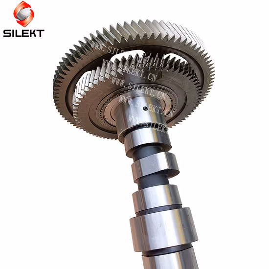 Árvore de cames com engrenagem para Benz Om457 457 130 02 30 Árvore de cames do motor Om460 Peças sobressalentes para motor diesel Peças sobressalentes para automóveis